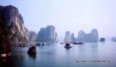 Halong Bay, Vietnam: Catba Bay view