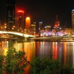Brisbane night scene- Australia