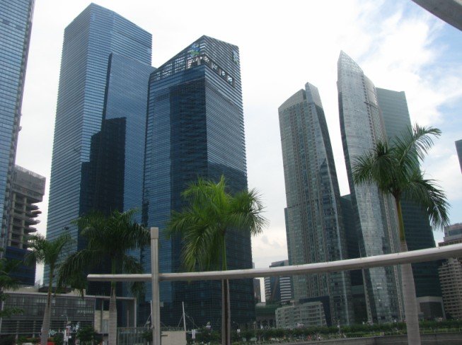 skyscrapers of Singapore