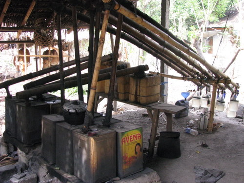arak distillery in rural BAli