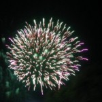 fireworks at St Pete, Florida