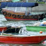 boats in Hong Kong