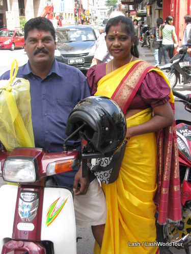 Indian Malaysian couple in KL