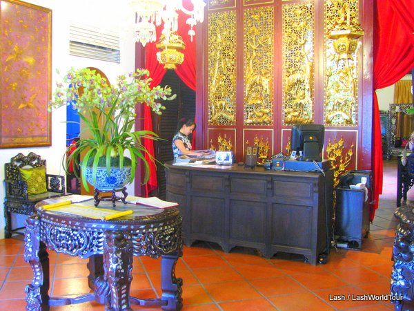 1881 Chong Tian Hotel lobby- GEorgetown- Penang- Malaysia