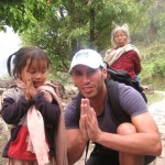 travel interview-Tal Gur with kids in Nepal