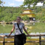 travel interview - Stephanie Yoder - Twenty Something Travel - Kinkakuji Temple - Kyoto - Japan