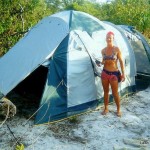 Lash at tent - survivor thailand