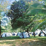 Survivor TV Show- hundreds of tents - Survivor Thailand