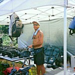 survivor tv production - camera tent