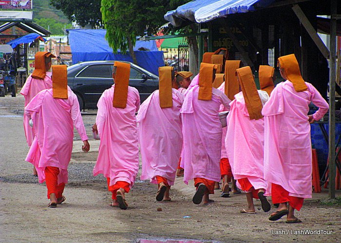 young nuns - Myanmar