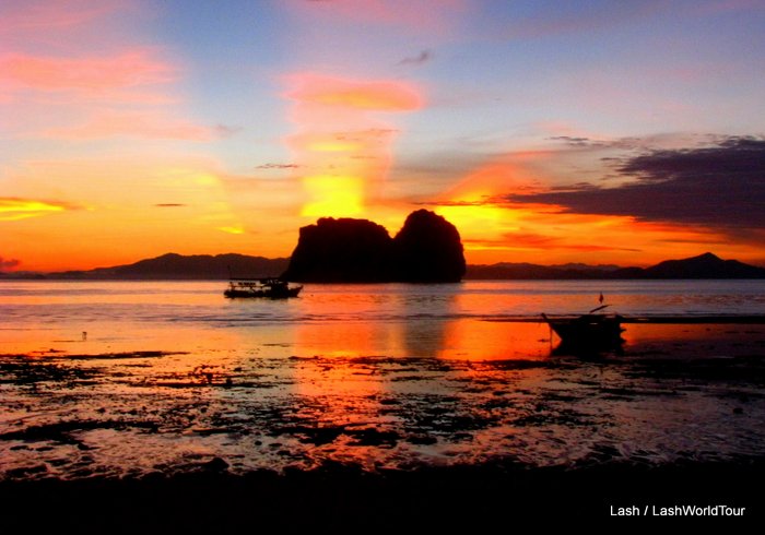picctures of sunsets - Sunrise at Koh Ngai - Thailand