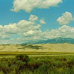 tall dunes at Great Sand Dunes National Park in Colorado