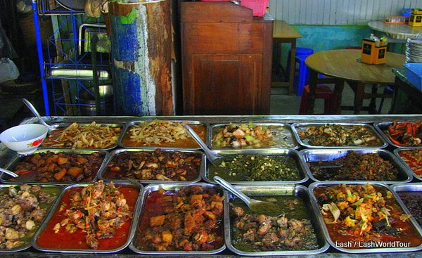 Shan Food in Myanmar