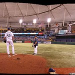 Tampa Bay Rays playing at Tropicana Stadium - Tampa