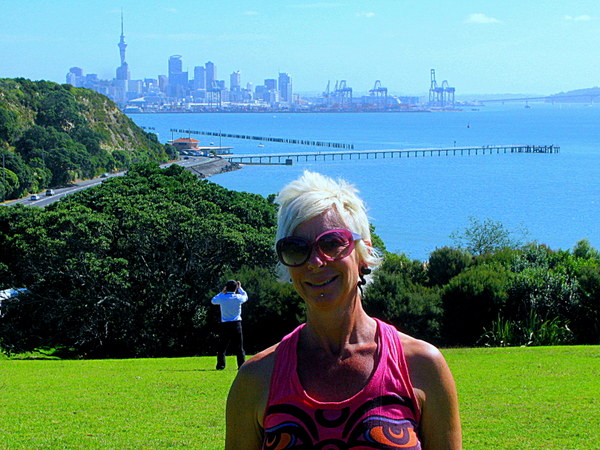 LashWorldTour with Auckland panorama