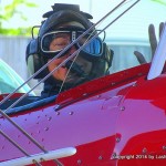 LashWorldTour piloting stunt plane in New Zealand