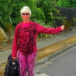 LashWorldTour hitch hiking in New Zealand