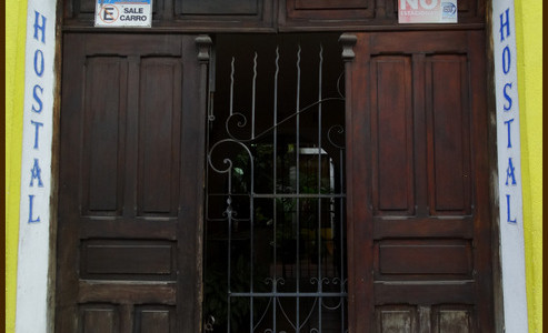 Hostal Entrance - Antigua Guatemala