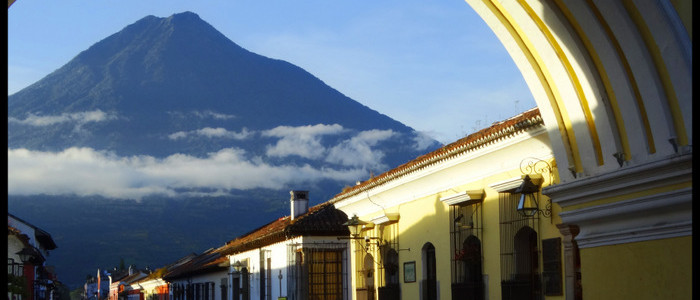 Volcan Agua from Antigua - Guatemala