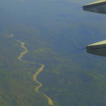 first impressions of Guatemala from flight