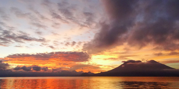 Sunrise at Lake Atitlan - Guatemala