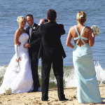 beach wedding - photo by bazzat2003 on Flickr CC