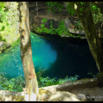 Cenote in Valladolid town