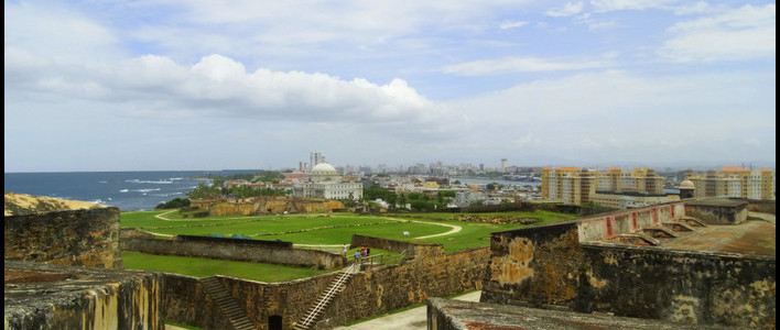 panoramic view of San Juan - Puerto Rico