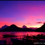 Lake Atitlan sunset - Guatemala