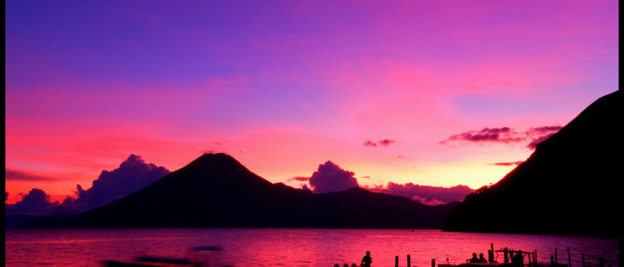 Lake Atitlan sunset - Guatemala