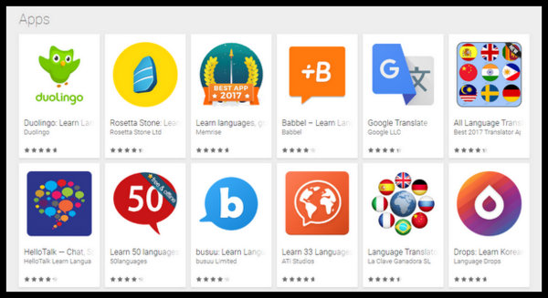 language apps