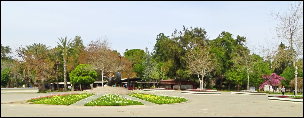 one of Antalya's beautiful city parks