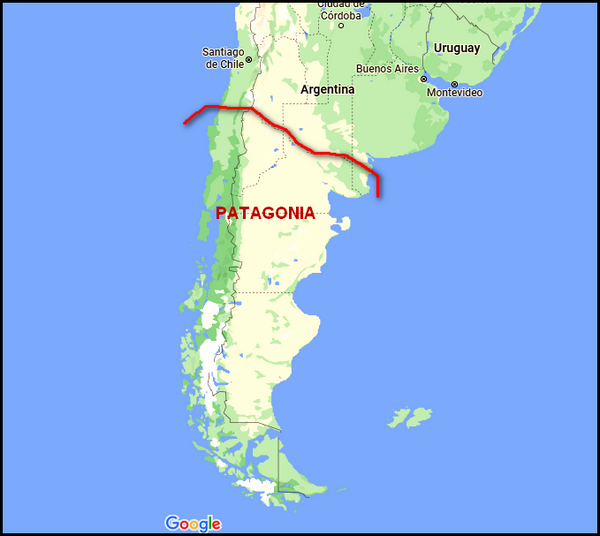patagonia argentina map - Google Search  Chile travel, Patagonia, Road  trip adventure